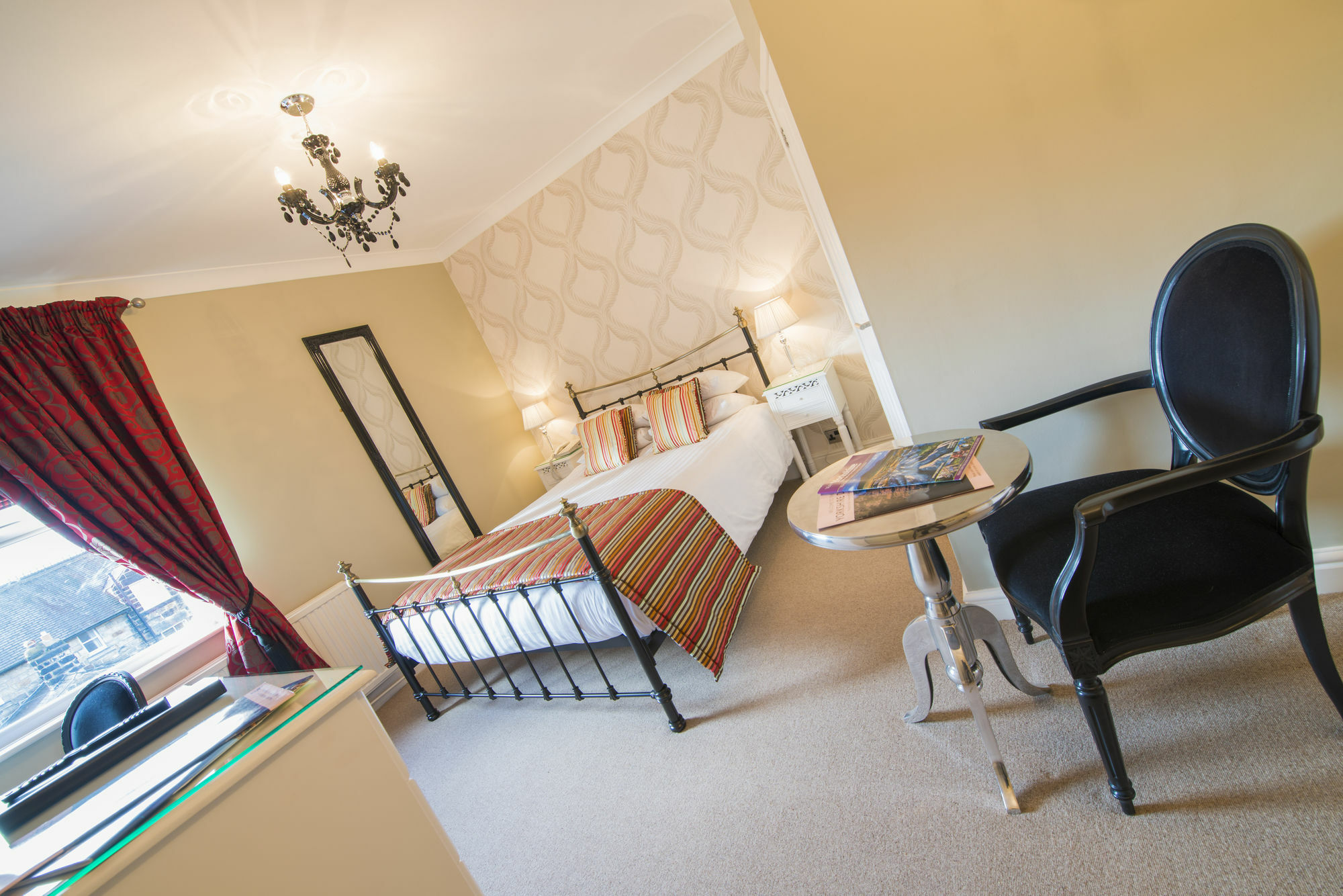 فندق ذا جرافتون مبيت وإفطار هاروغايت المظهر الخارجي الصورة A room at the hotel